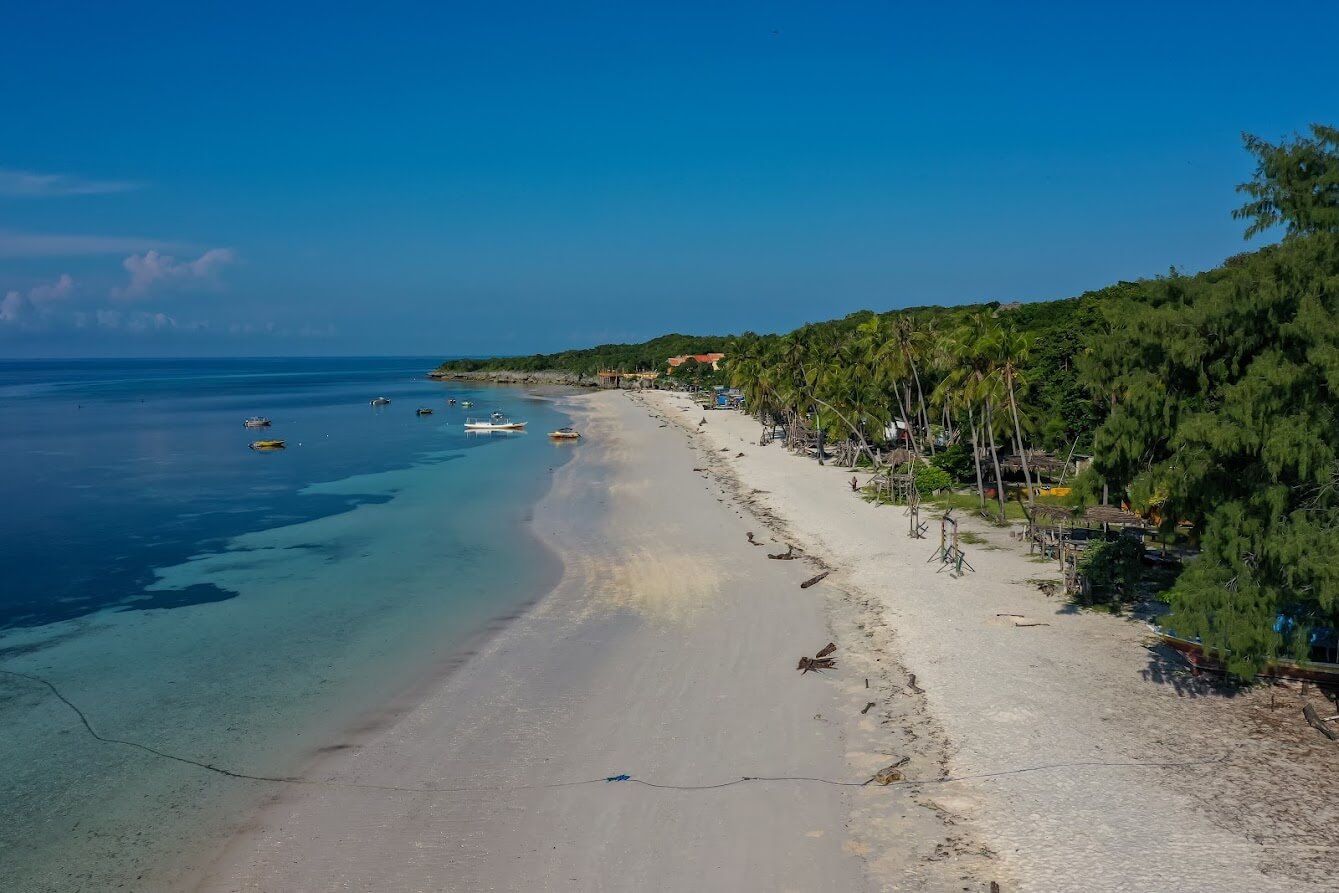 Stunning view of beach from above